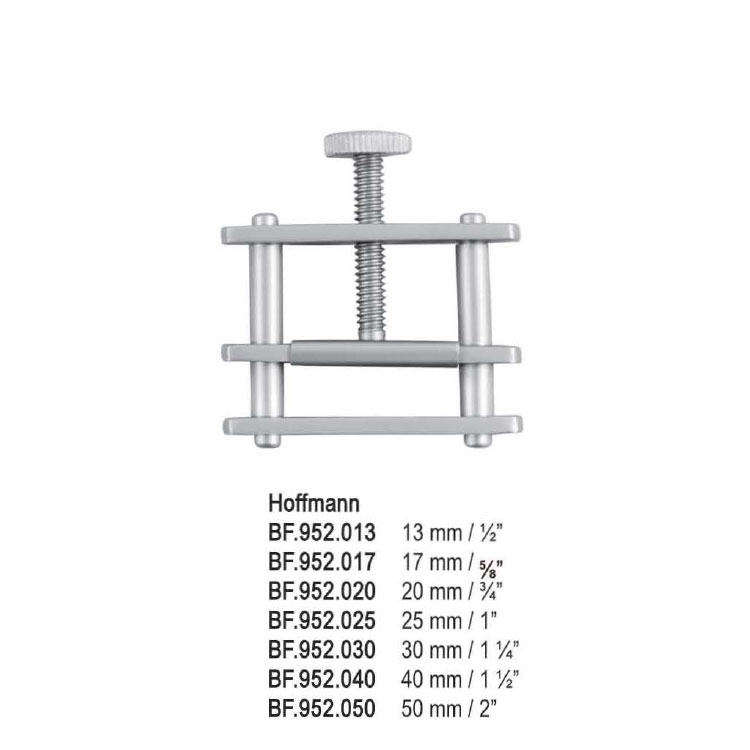 Clamp tubing Hoffmann closed 13mm