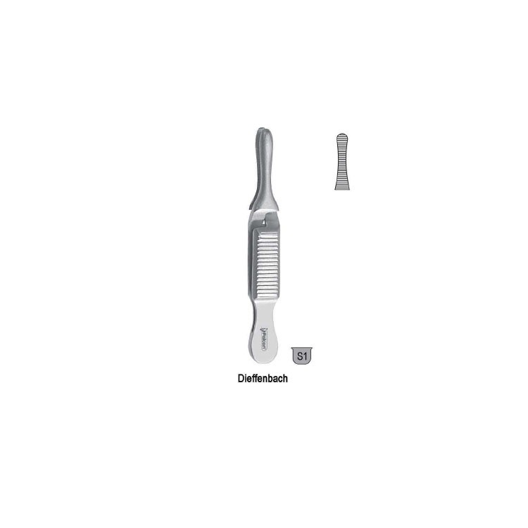 Clip artery (Bulldog) Dieffenbach x-action straight 25mm