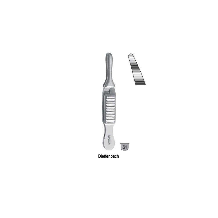 Clip artery (Bulldog) Dieffenback heavy model x-action curved 60mm