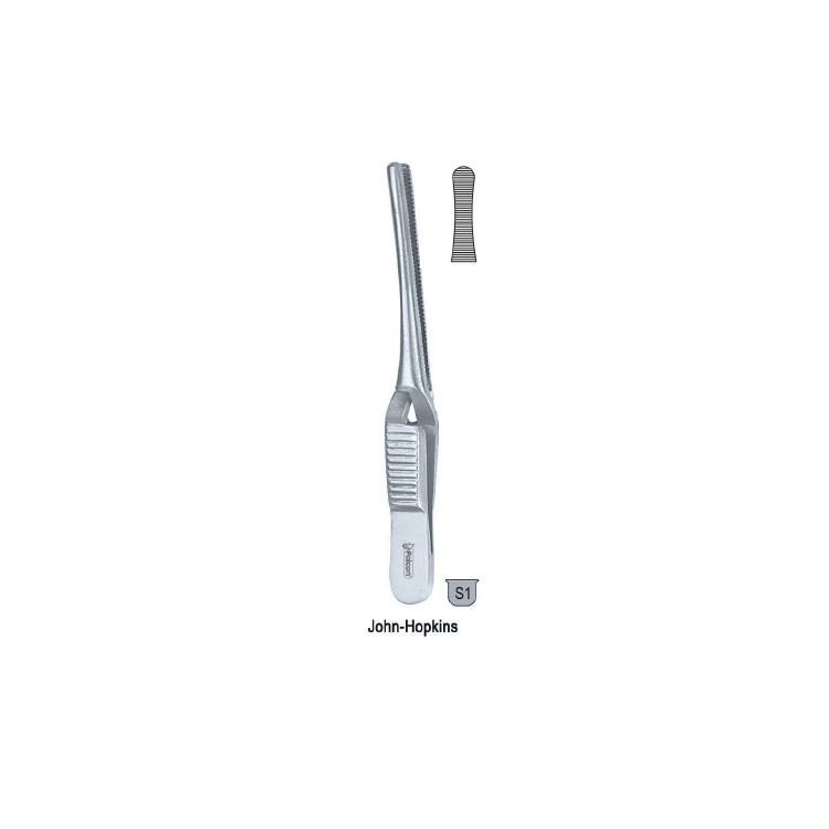 Clip artery (Bulldog) John-Hopkins x-action straight 50mm