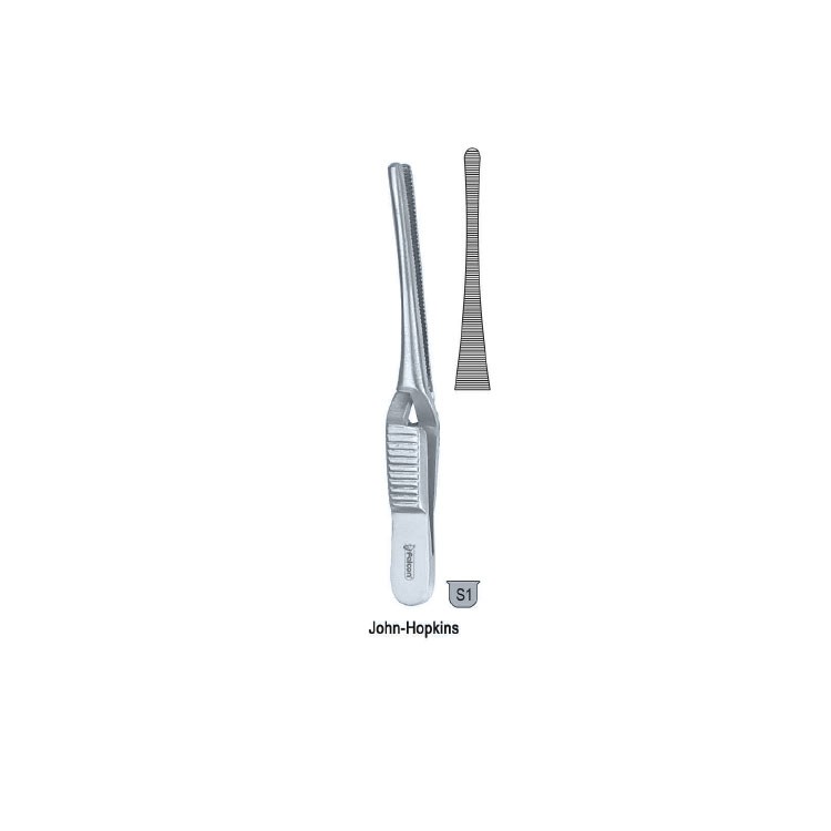 Clip artery (Bulldog) John-Hopkins x-action straight 75mm