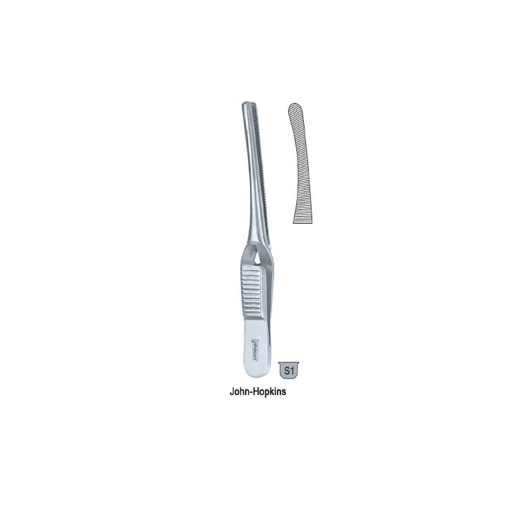 Clip artery (Bulldog) John-Hopkins x-action curved 65mm