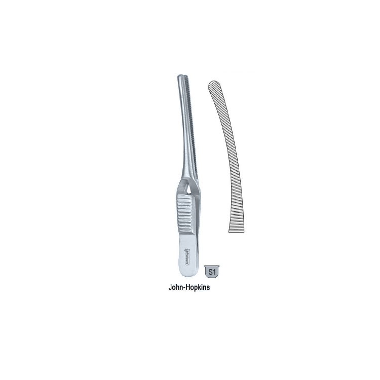 Clip artery (Bulldog) John-Hopkins x-action curved 90mm