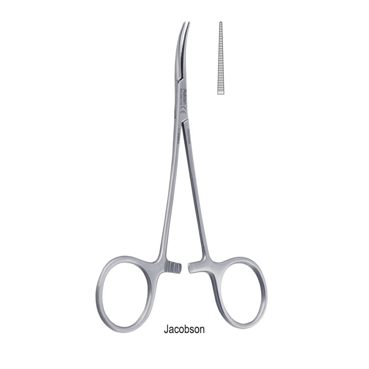 Forceps artery Jacobson straight 125mm