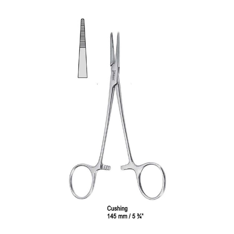 Forceps artery Cushing straight 145mm