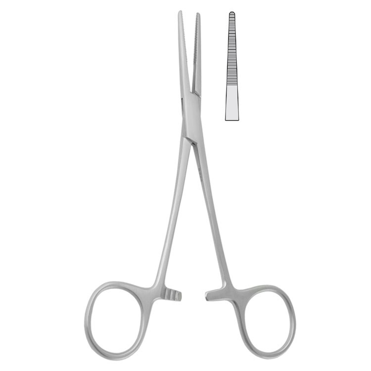 Forceps artery Kelly straight 145mm