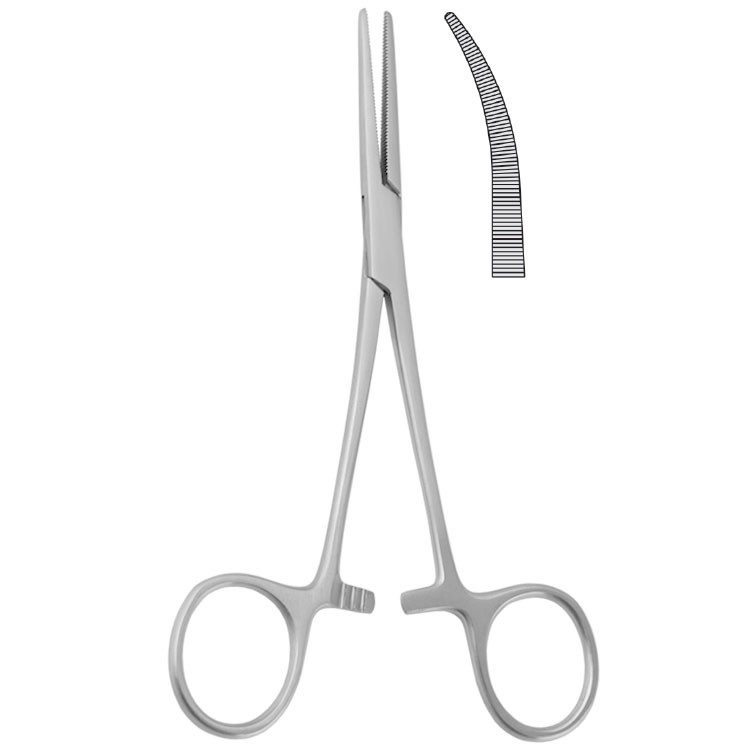 Forceps artery Crile curved 145mm