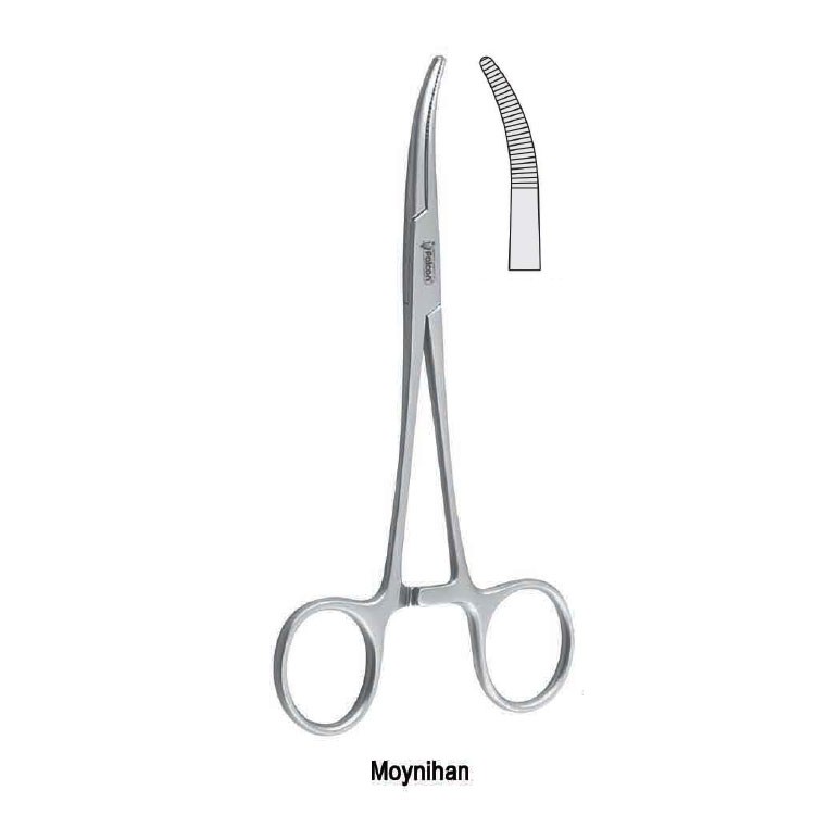 Forceps artery Moynihan curved 145mm
