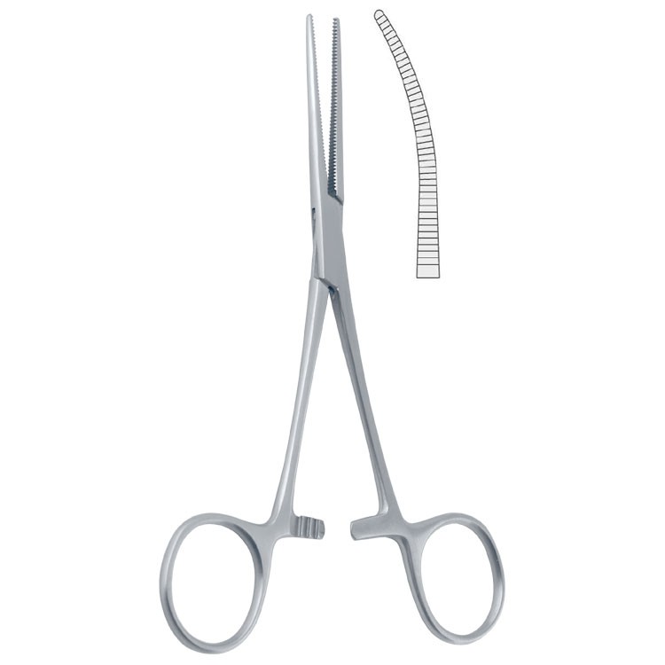 Forceps artery Pean-Delicate curved 145mm