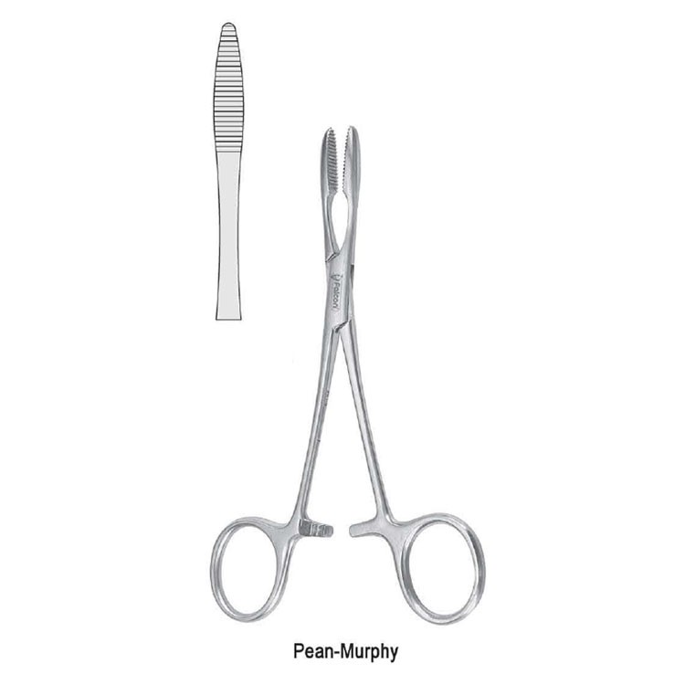 Forceps artery Pean-Murphy straight 160mm
