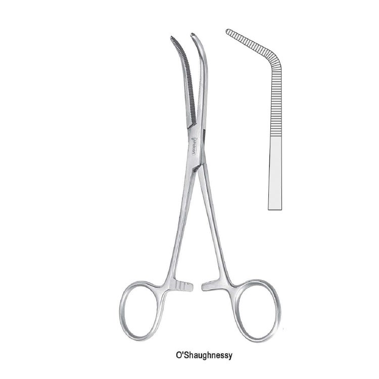 Forceps dissecting and ligature O 'Shaugnessy delicate 45d 220mm