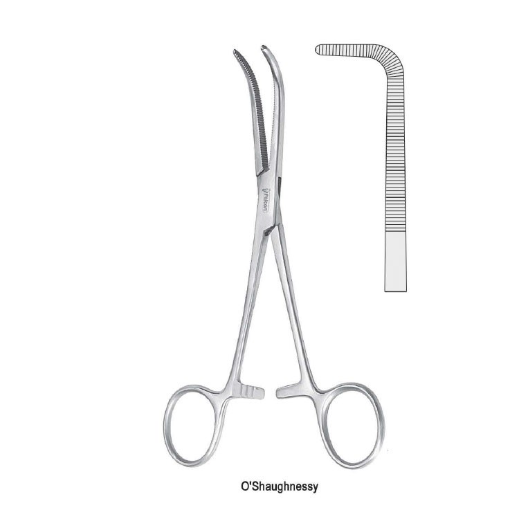 Forceps dissecting and ligature O 'Shaugnessy delicate 90d 280mm