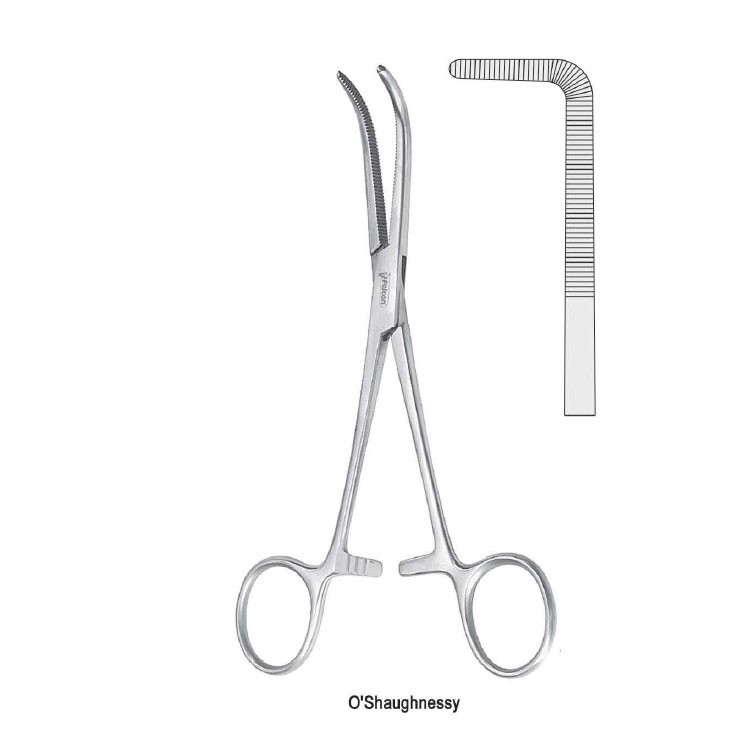 Forceps dissecting and ligature O 'Shaugnessy standard 90d 240mm