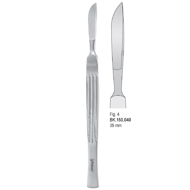 Scalpel stainless steel 35mm blade fig. 4
