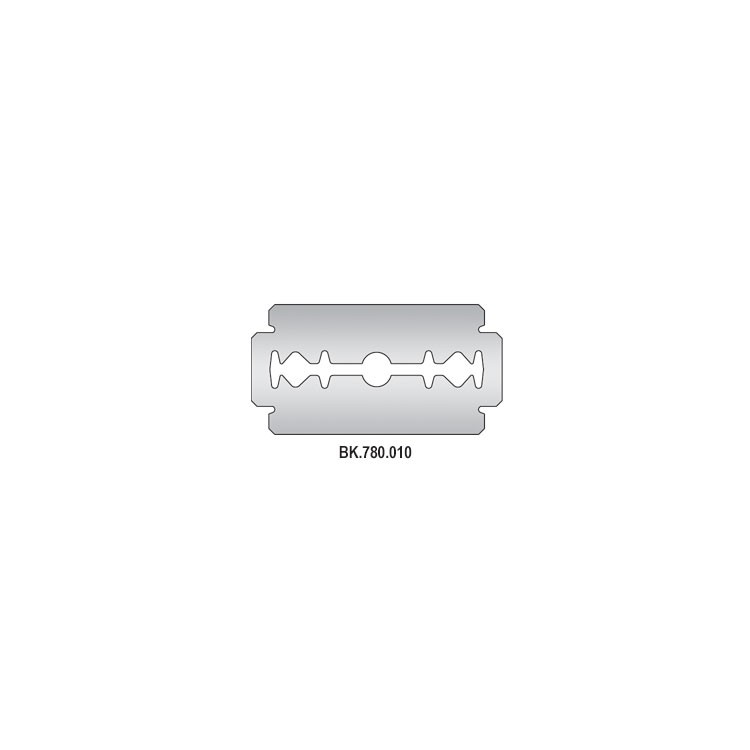 Razor blades, non-sterile (Pack of 10)