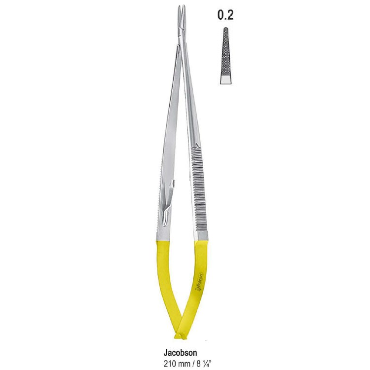 Falcon-Grip Needle holder Jacobson 210mm TC 
