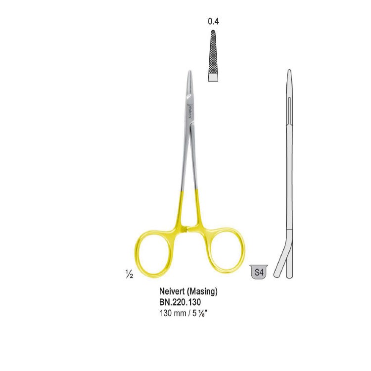 Falcon-Grip Needle holder Neivert (Masing)130mm TC