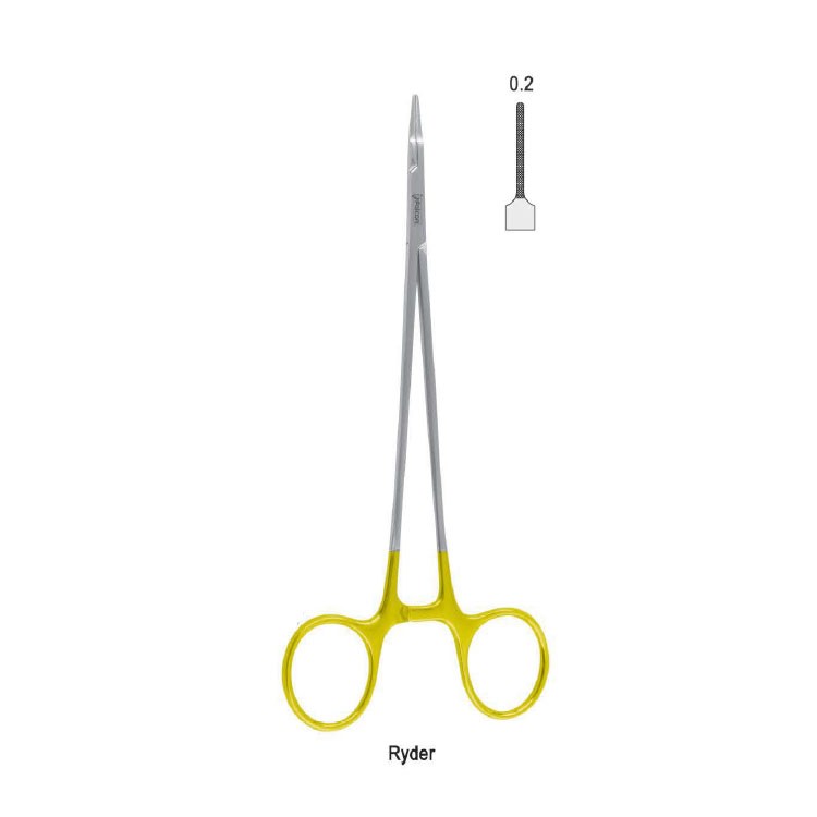 Falcon-Grip Needle holder Ryder-Micro 230mm TC