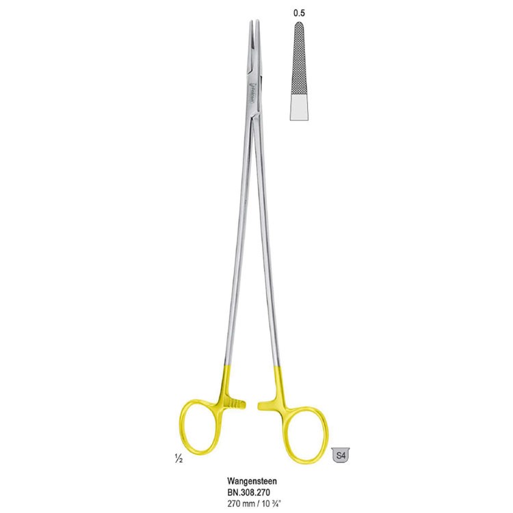 Falcon-Grip Needle holder Wangensteen 270mm TC