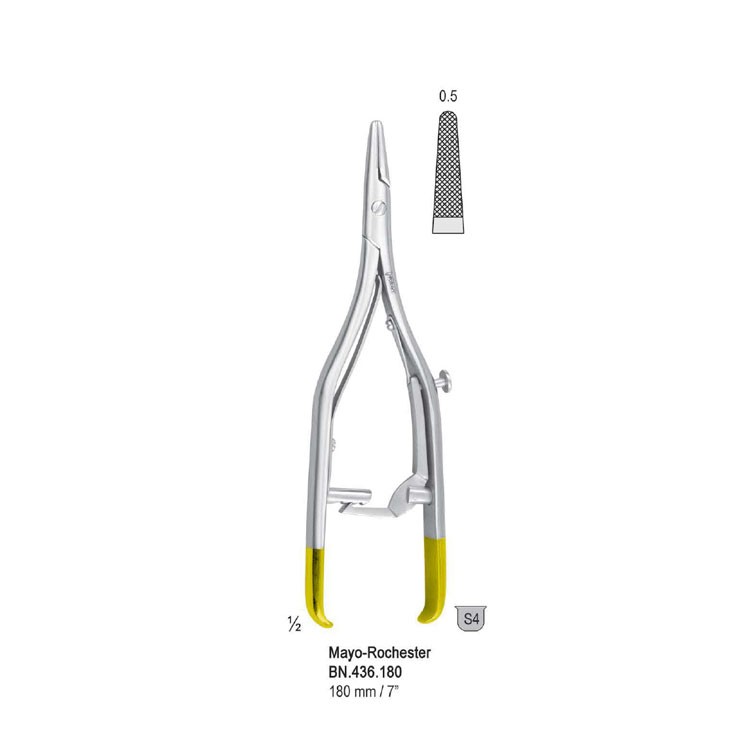 Falcon-Grip Needle holder Mayo-Rochester 180mm