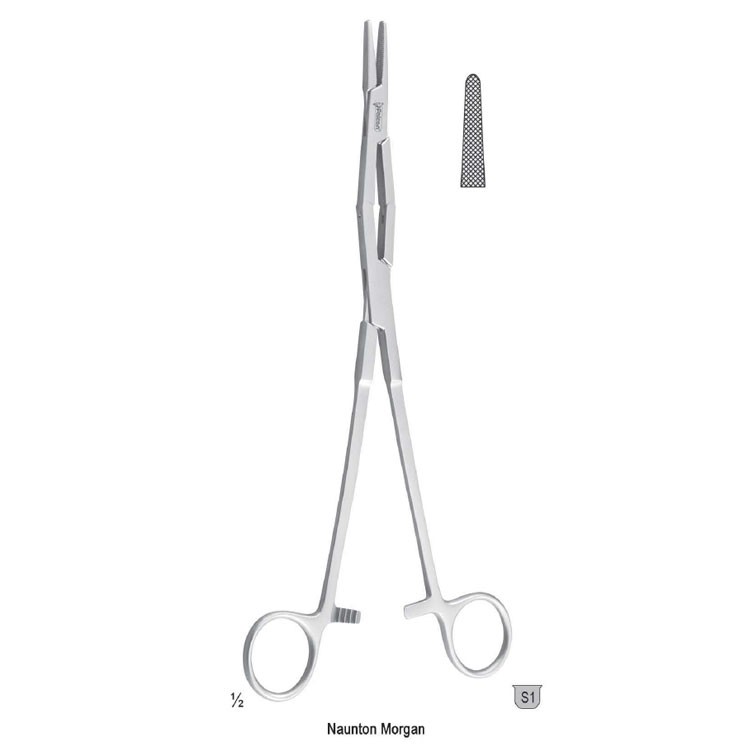 Needle holder Naunton Morgan double-joint 255mm 