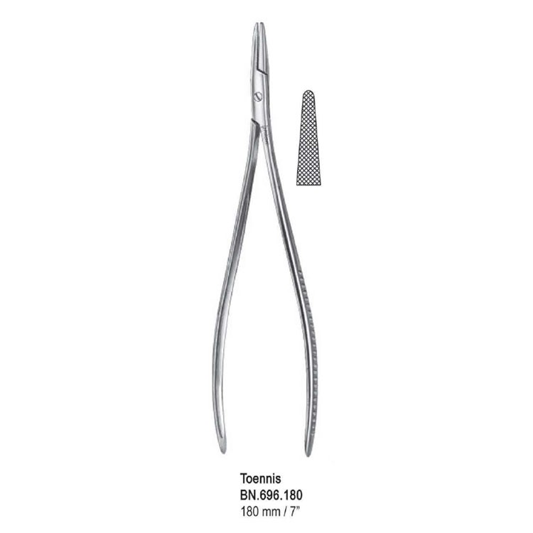 Needle holder Toennis 180mm