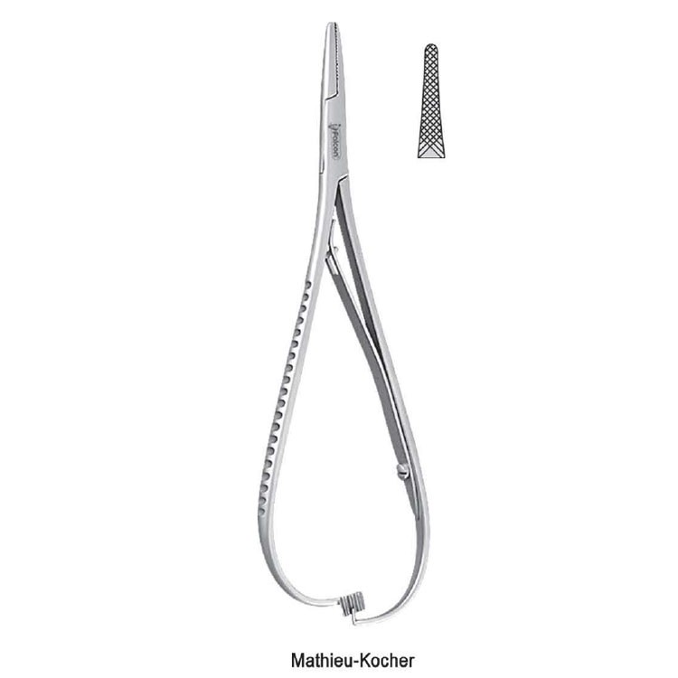 Needle holder Mathieu-Kocher 170mm 
