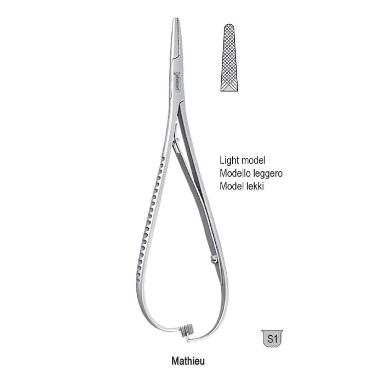 Needle holder Mathieu 170mm