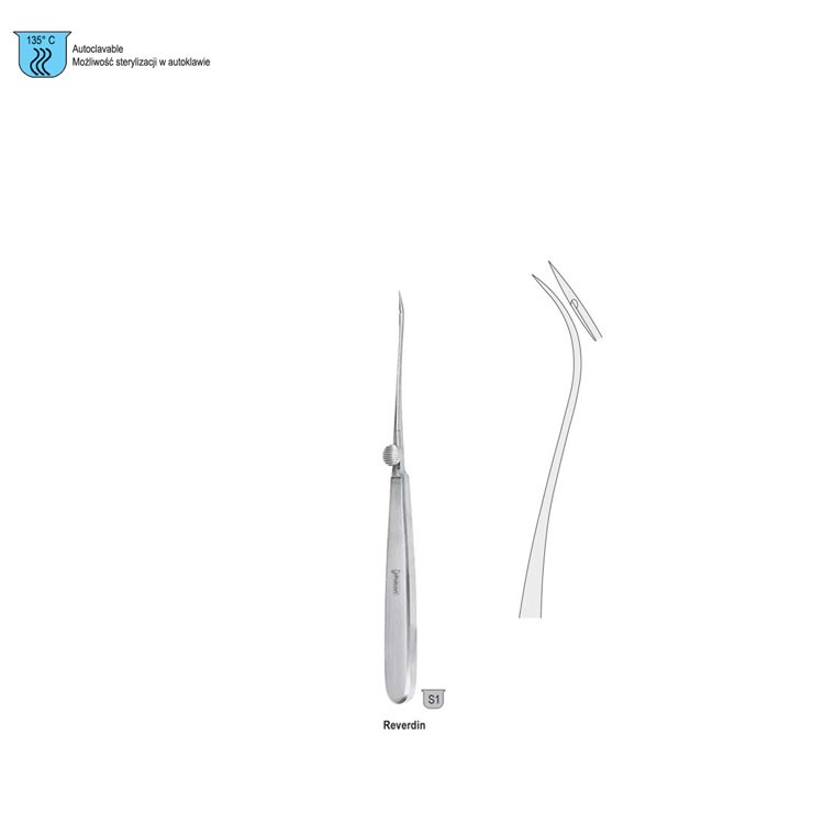Needle ligature Reverdin 230mm fig. 3