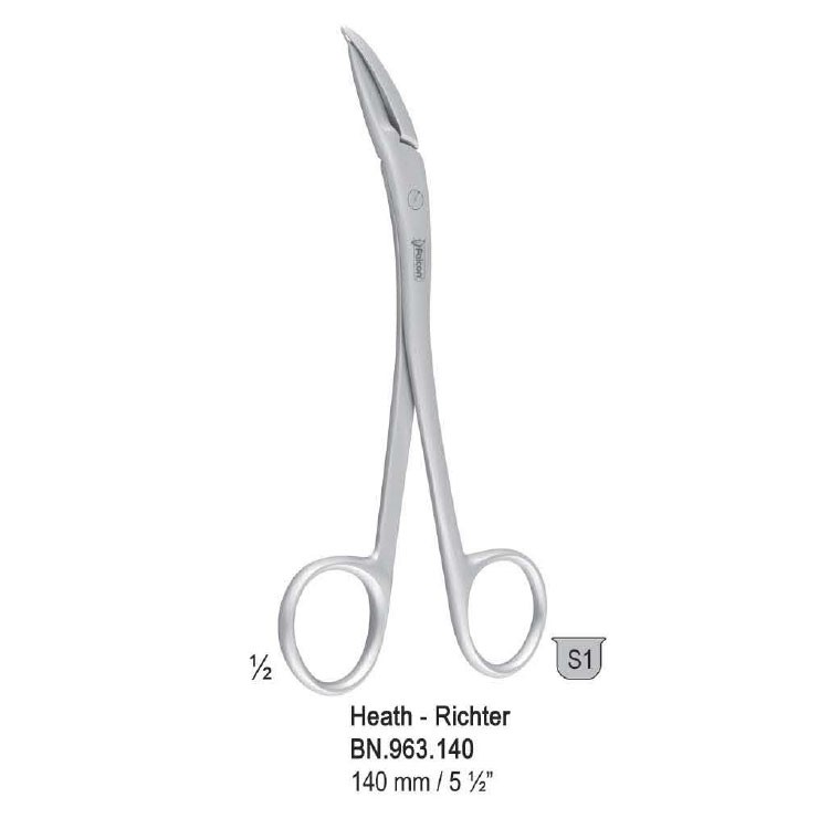 Forceps suture clip removing Heath-Richter 140mm