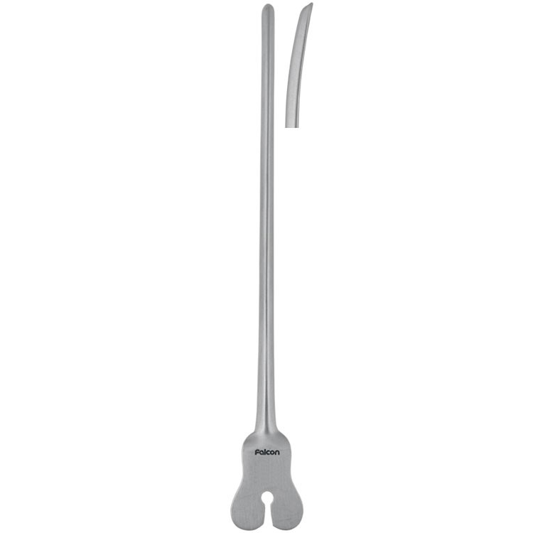 Director fistula grooved Doyen curved 145mm 