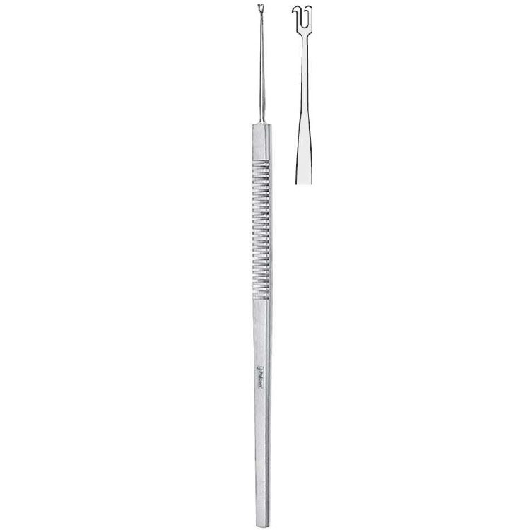 Hook Guthrie 2-prongs sharp 160mm