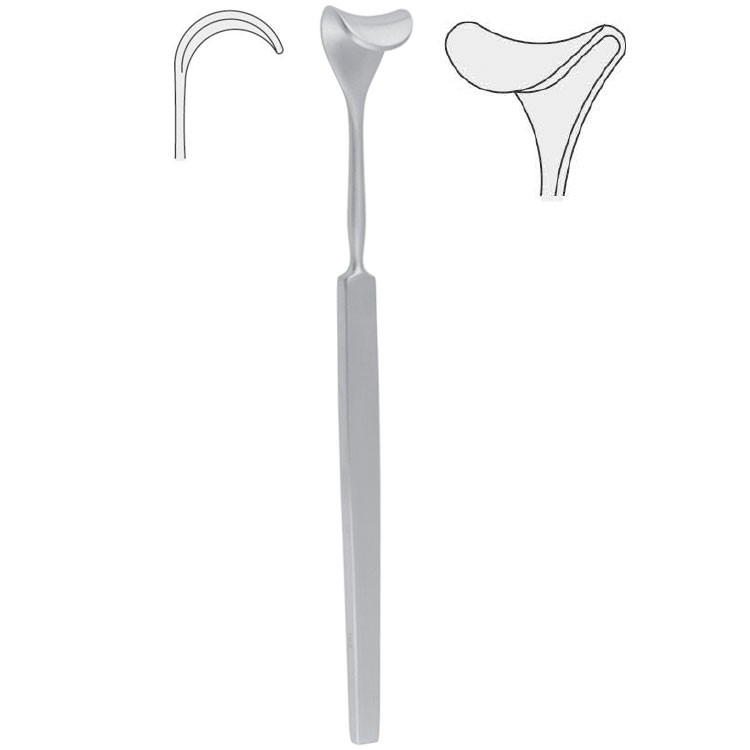 Retractor Desmarres 16mm, 130mm 