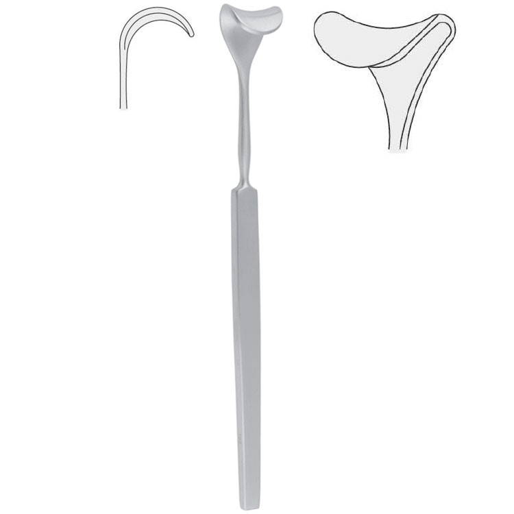 Retractor Desmarres 18mm, 130mm 