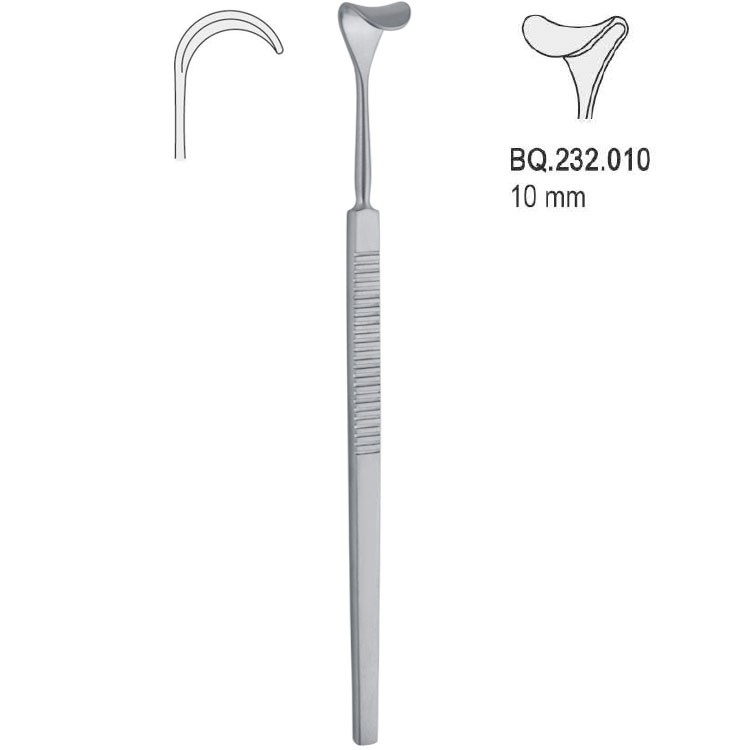 Retractor Desmarres 10mm, 160mm 
