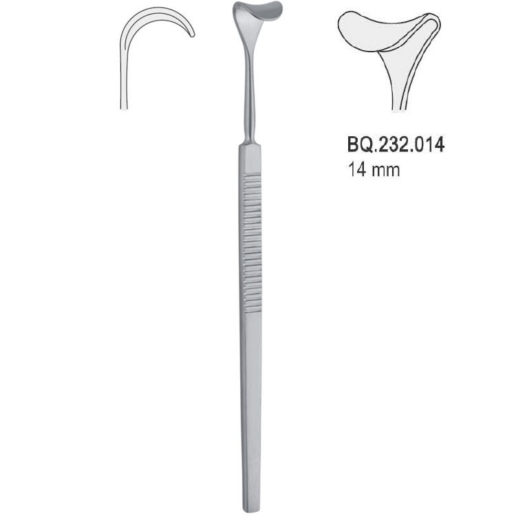 Retractor Desmarres 14mm, 160mm 