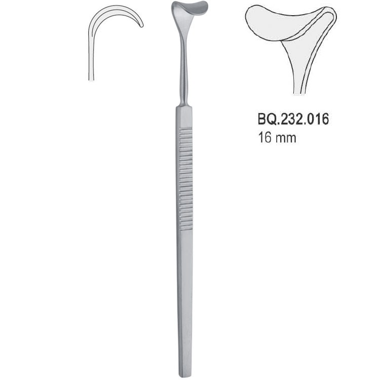 Retractor Desmarres 16mm, 160mm 