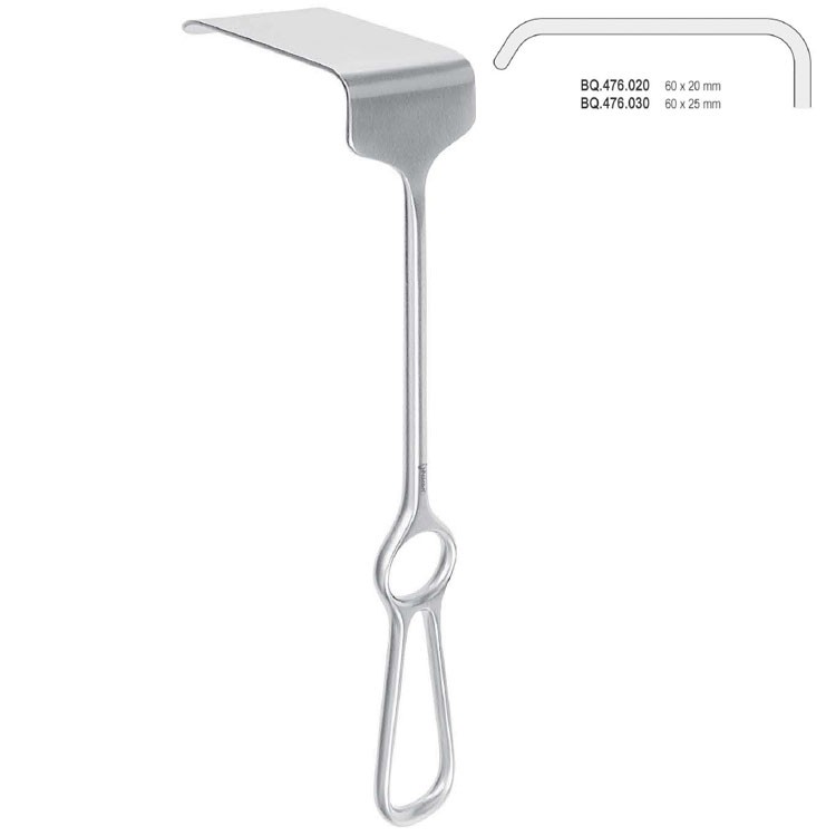 Retractor Kocher 60x25mm, 230mm