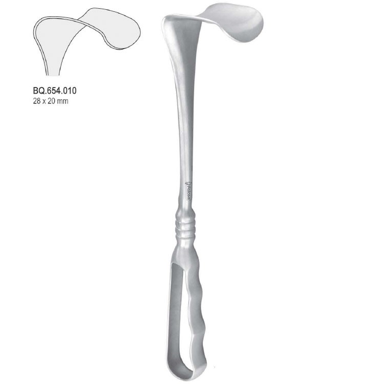 Retractor Richardson 28x20mm, 240mm