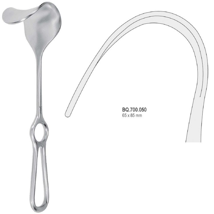 Retractor Fritsch 65x85mm, 240mm 