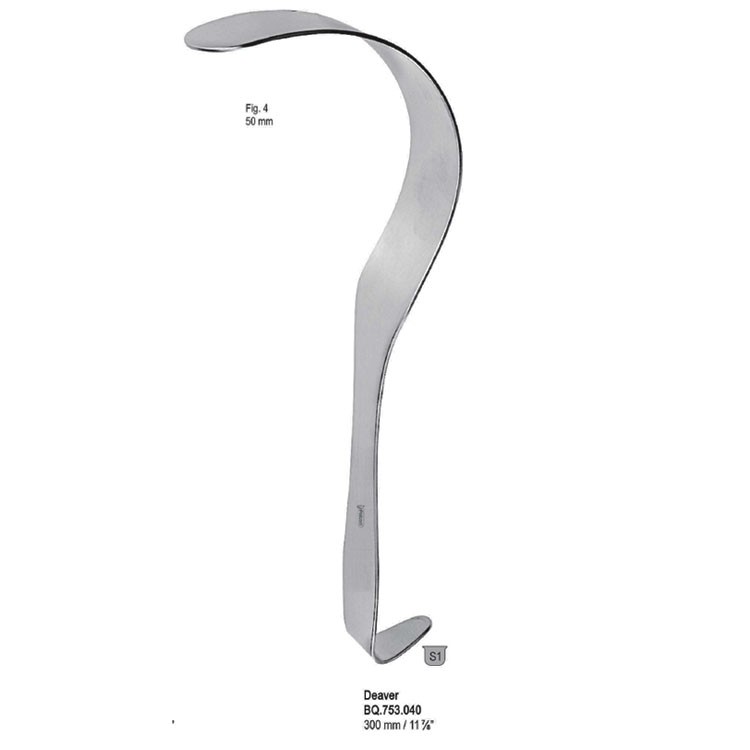 Retractor Deaver 50mm, 300mm fig. 4