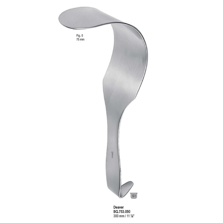 Retractor Deaver 75mm, 300mm fig. 5