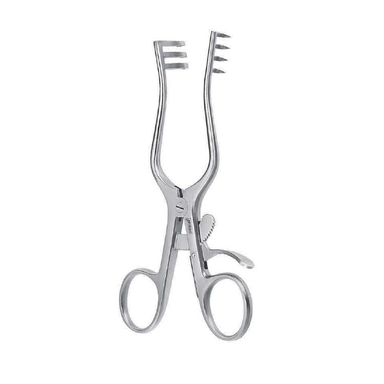 Retractor SR West-Weitlaner sharp 3x4th 140mm