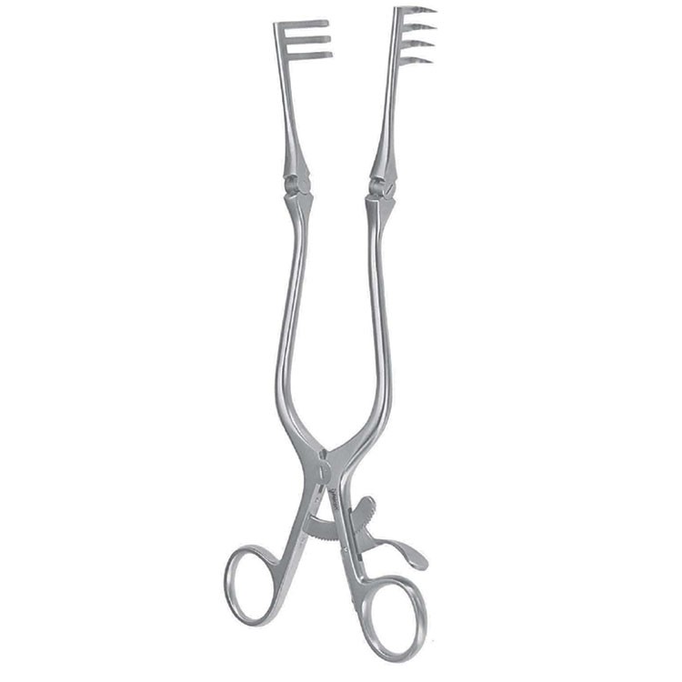 Retractor SR Adson-Cone sharp 3x4th 200mm