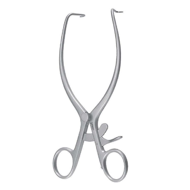 Retractor SR Jackson-Burrows blunt 1x1th 185mm