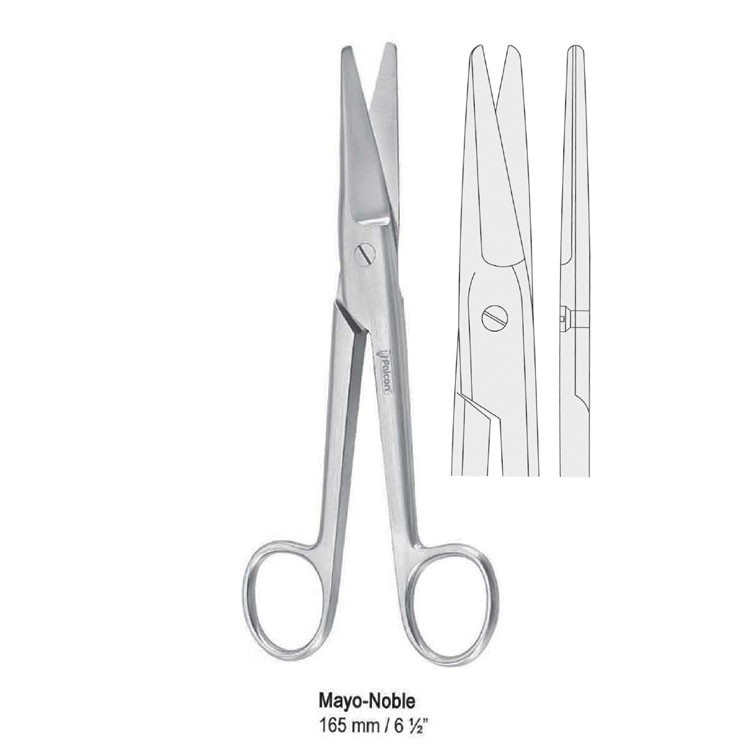 Scissors operating Mayo-Noble straight 165mm