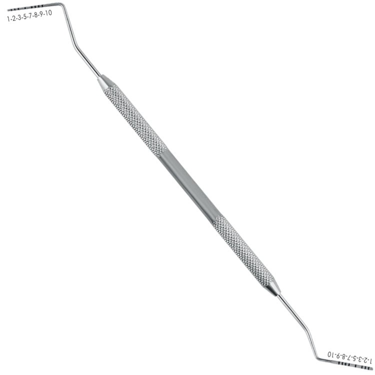 Classic-Round Probe Periodontal de color-coded Williams/Goldman-Fox