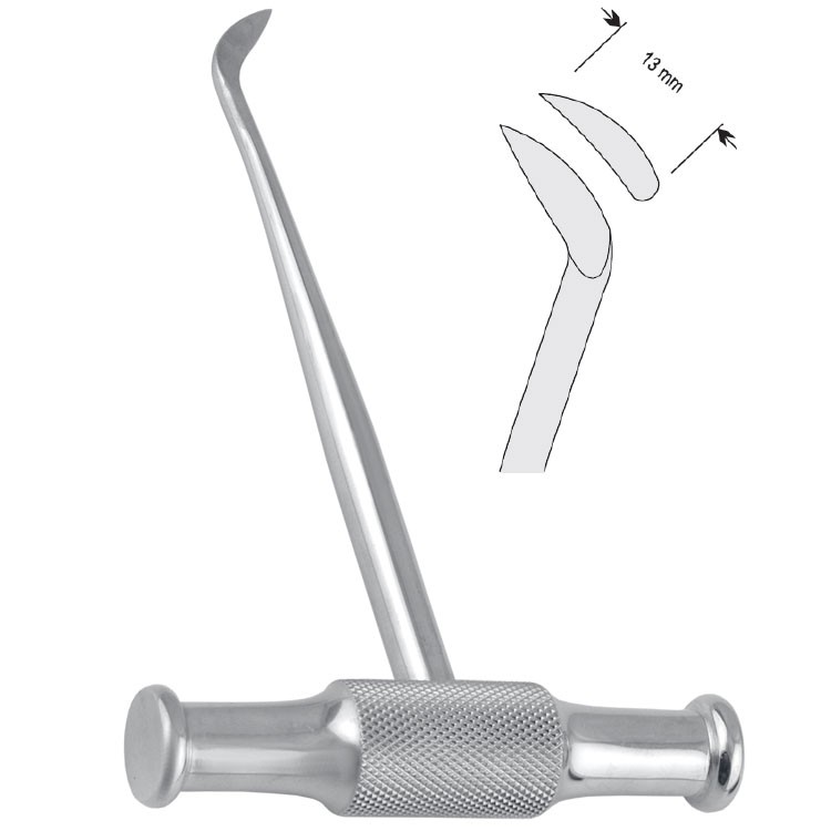 Elevator T-handle W.F. Barry right fig. 351