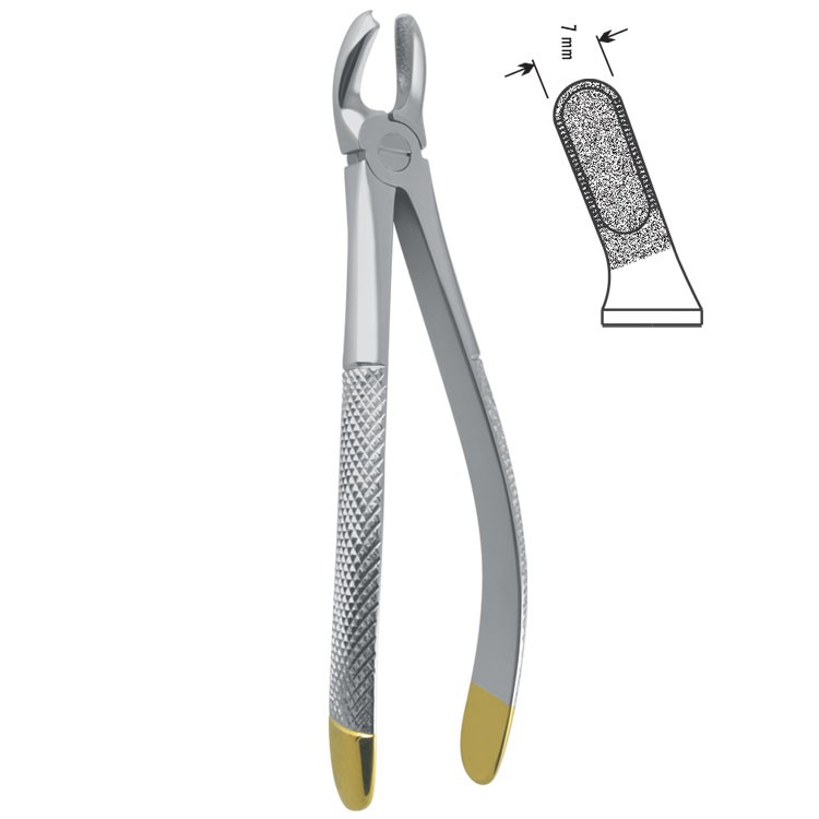 Diamond-Grip Extraction forceps European pattern fig. 17