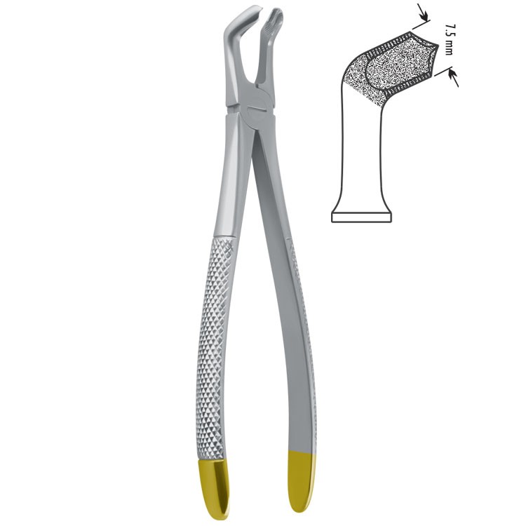 Diamond-Grip Extraction forceps European pattern fig. 79